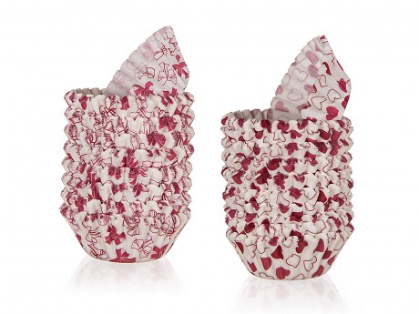 košíček cukrářský 5,5x1,7cm (200ks) LOVE