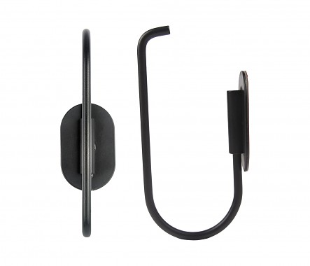 držák na WC papír 13,75x6,8x4cm kov.ČER