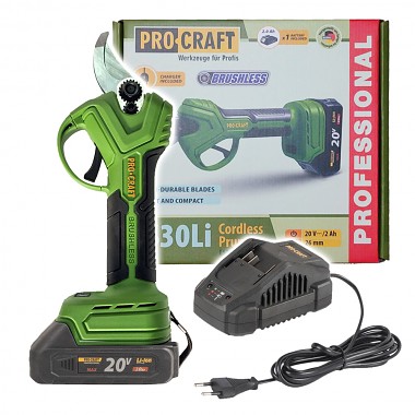 Aku nůžky na větve Procraft ES30Li1B  ES30Li1B