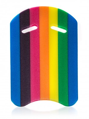 deska plavecká dětská 45x30x3cm EPE duhová