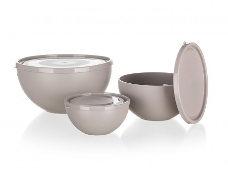 miska s víkem sada 3díl.(0.2,0.5,1.2l) PH LATTE CULINARIA