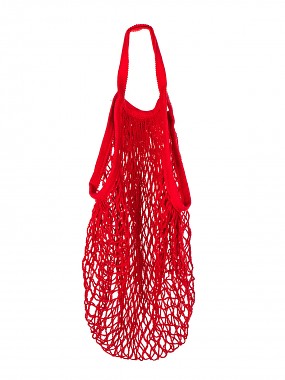 taška síťovka PRETTY UP 35x35cm, dlouhé ucho, ČRV