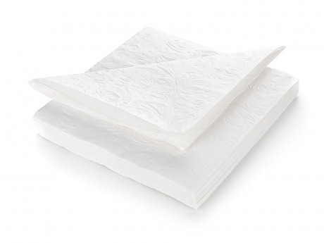 ubrousky 33x33cm reliéf BÍ 3vrstvé (20ks)