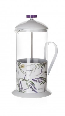 konvice na kávu LAVENDER 1l sklo+PH BÍ