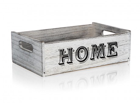 krabička dekorační HOME 29x18x9cm