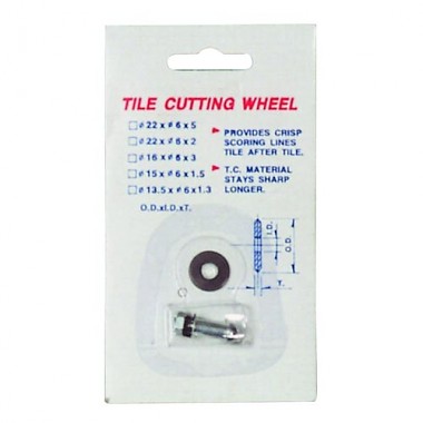 náhradní kolečka do řezačky 22mm + oska