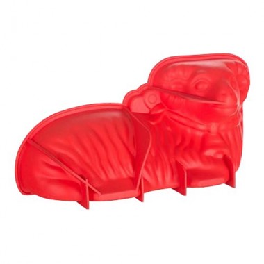 Banquet Forma beránek silikonová Culinaria Red 31x16x9 cm