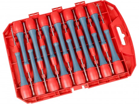 šroubováky hodinářské, sada 15ks, S2