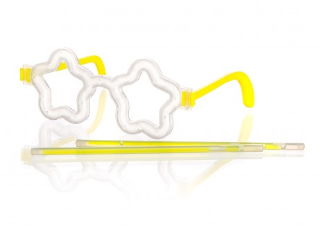 brýle + 2 náramky 20cm, svítící, mix barev MY PARTY