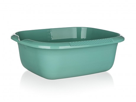 umyvadlo čtverec 34x34x12,5cm, 9l, s výlevkou PH ZE