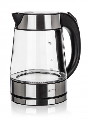 konvice rychlovarná BRENNA 1,7l skl.