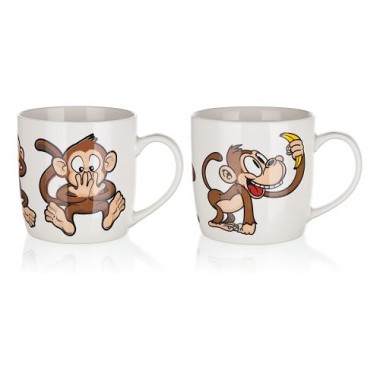 hrnek 320ml OPICE keramický mix