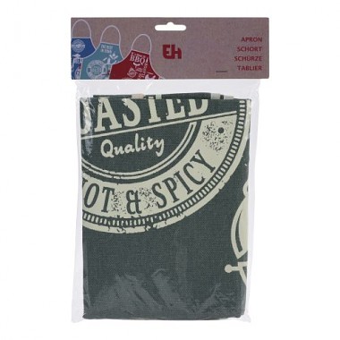 zástěra BBQ 60x84cm textil mix barev