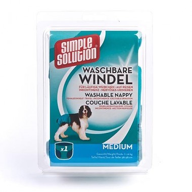 Simple Solution Pratelné plenky pro psy, velikost M