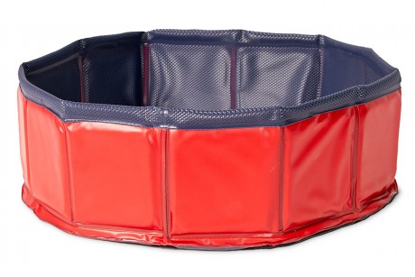 Karlie-Flamingo bazének se 3 hračkami, 30cmx10cm