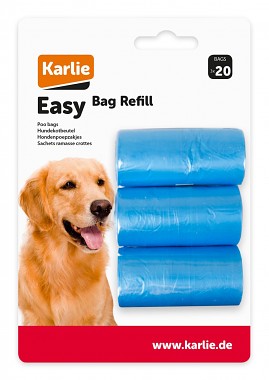 Karlie-Flamingo Sáčky na psí exkrementy modré 3x20ks