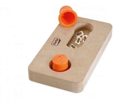 Karlie-Flamingo Interaktivní dřevěná hračka GAUSS 22x12cm