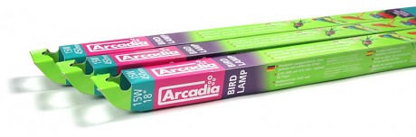 Arcadia Bird Lamp T8 15W, 45 cm
