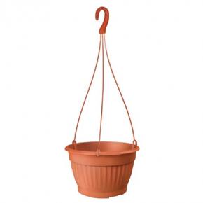 Nohel Garden Květník závěsný TERRA samozavlažovací plastový 23x14cm