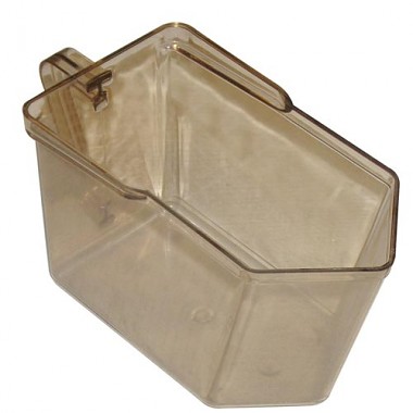 zásobnice 10x12x19,5cm plastová, KOUŘ