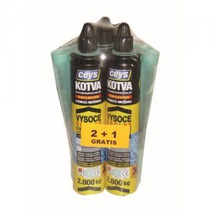 kotva montazni chemicka 300ml VINYLESTER 2+1