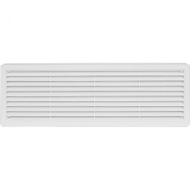 Ventilační mřížka do dveří Haco VM 400x130 bílá