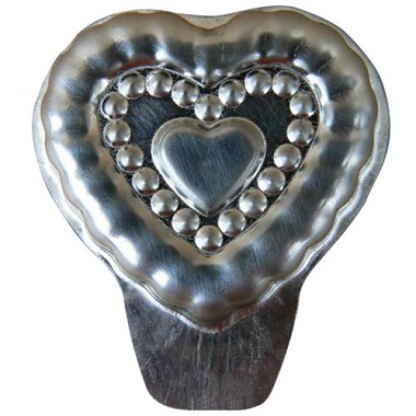 PEŠAVA formička SRDÍČKO 40x35mm 20ks