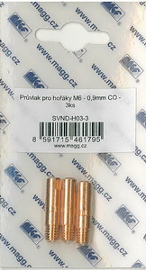 Průvlak pro hořáky M6-1,0mm CO-3ks