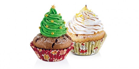 Cukrářské košíčky DELÍCIA pr. 6 cm, 60 ks, vánoční