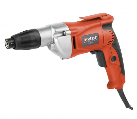 šroubovák elektrický, 500W, 6Nm, 1/4", EXTOL PREMIUM, ESD 500