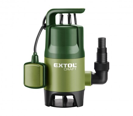EXTOL CRAFT čerpadlo na znečištěnou vodu, 400W, 7500l/hod