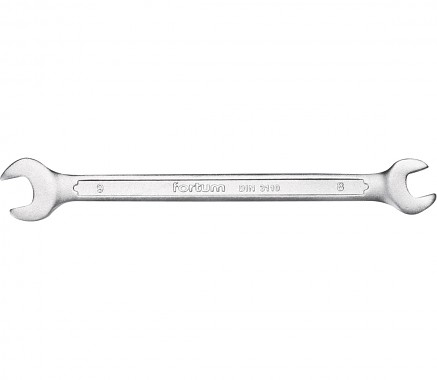 klíč plochý, 8x9mm, L 141mm, FORTUM