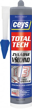 lepidlo univerzální a tmel 290ml TOTAL TECH ŠE CEYS
