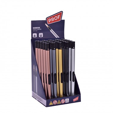zapalovač PROF 21cm plamínkový, mix barev