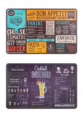 prostírání PH MENU 43x28cm 2 dekory mix