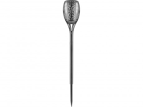 pochodeň LED s plamenem, 79cm, solární nabíjení, 35lm