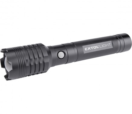 svítilna 4000lm COB, zoom, USB nabíjení s powerbankou, 60W COB LED