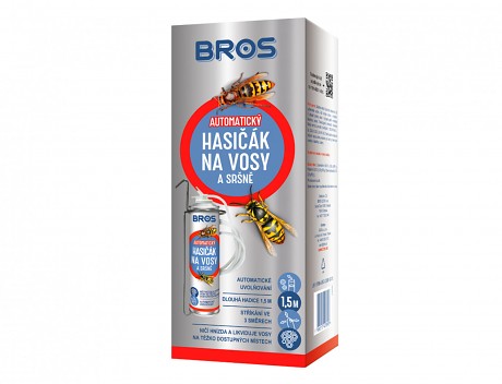 sprej proti vosám a sršňům automatický HASIČÁK 400ml BROS