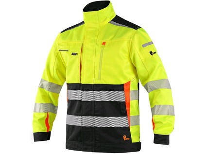 Blůza CXS BENSON výstražná, pánská, žluto-černá, vel. 56