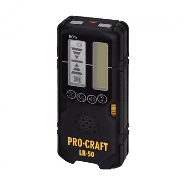 Laserový přijímač Procraft LR-50 pro zelený i červený paprsek