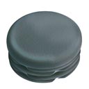zátka guľatá 18mm LDPE ČER (20ks)