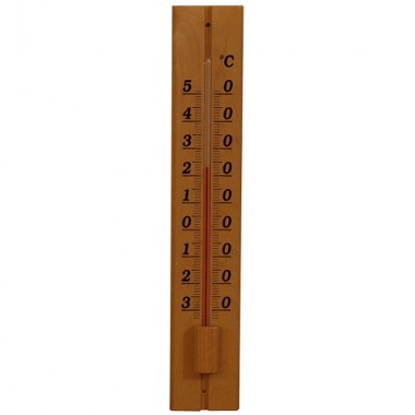 Teplomer vonkajší D34 32cm drev.světlý