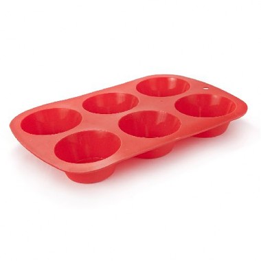 forma na muffiny 6ks 27,5x18cm silikon ČRV CULINARIA