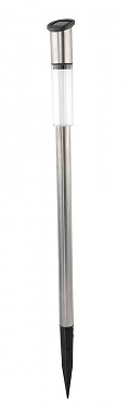 lampa solární pr.5cm, v.70,5cm 1 LED nerez/PH