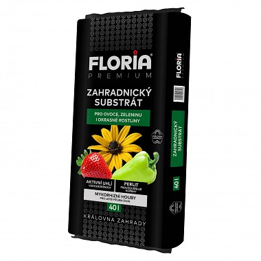 substrát zahradnický 40l FLORIA