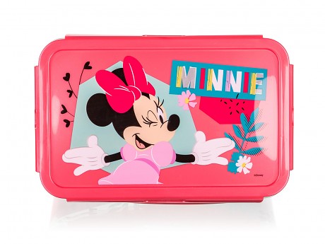 box svačinový 20x13x7cm MINNIE s klick uz. PH