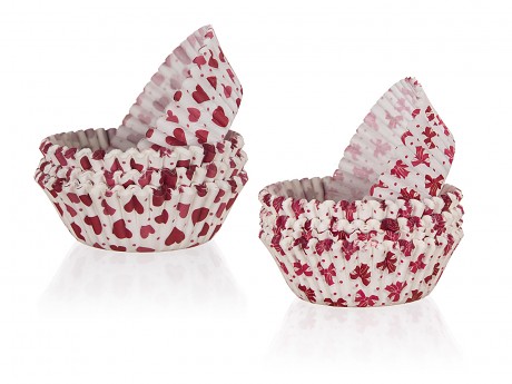 košíček cukrářský 8,7x2,3cm (100ks) LOVE