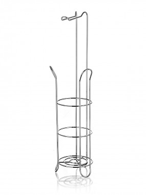 stojan na WC papír 60cm s držákem Cr
