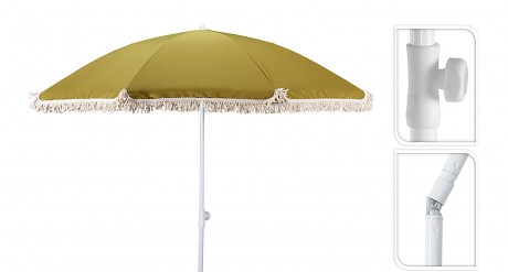 slunečník 180/160cm se střapcem OLIVA