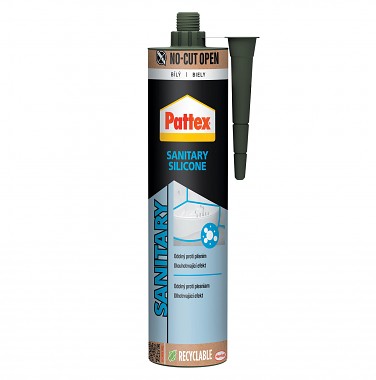 silikon sanitární 280ml BÍ PATTEX NEW